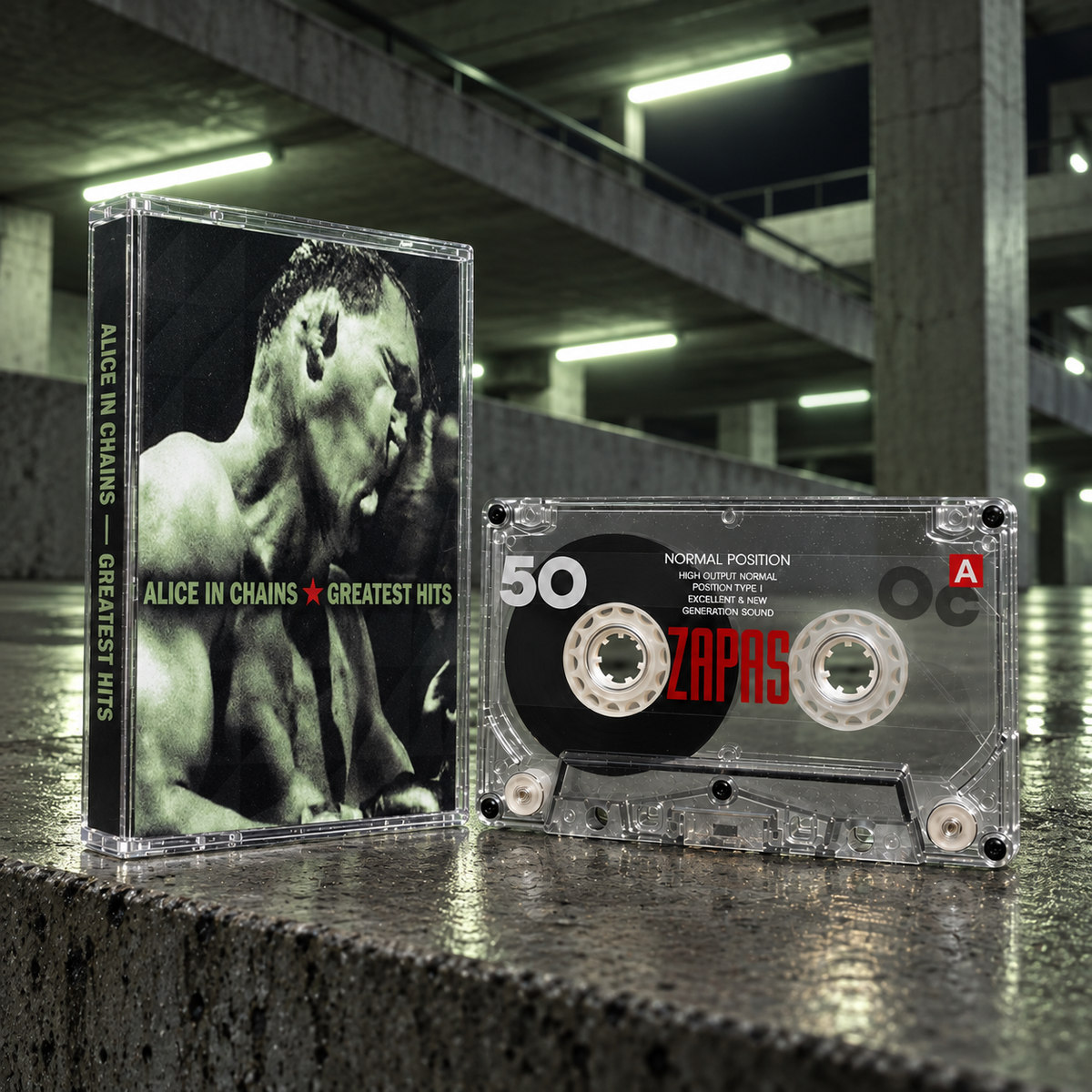 Alice In Chains Retro Cassette Tapes