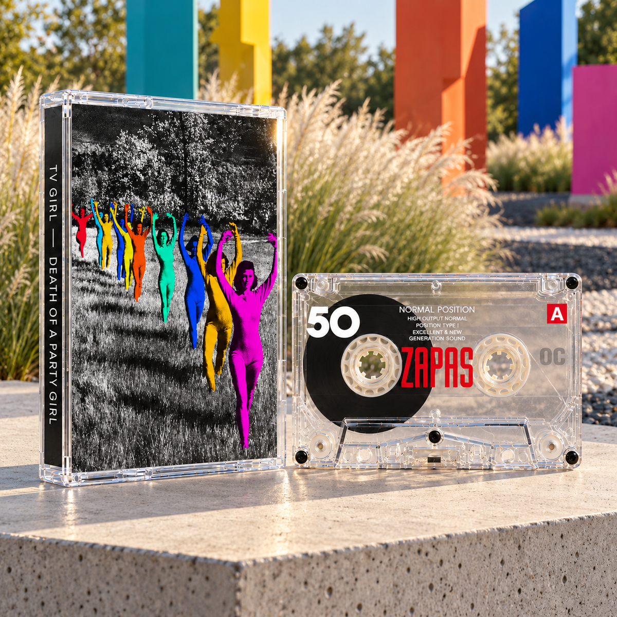 TV GIRL – FOUR-ALBUM HANDMADE CASSETTE COLLECTION