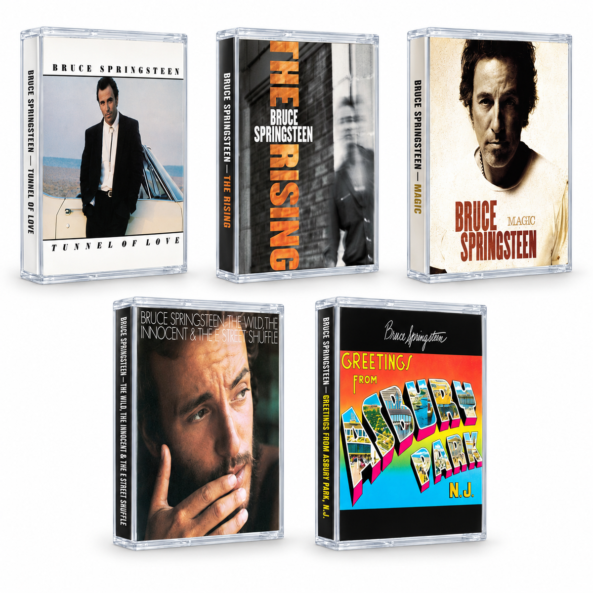 Bruce Springsteen Vintage Cassette Tape Collection