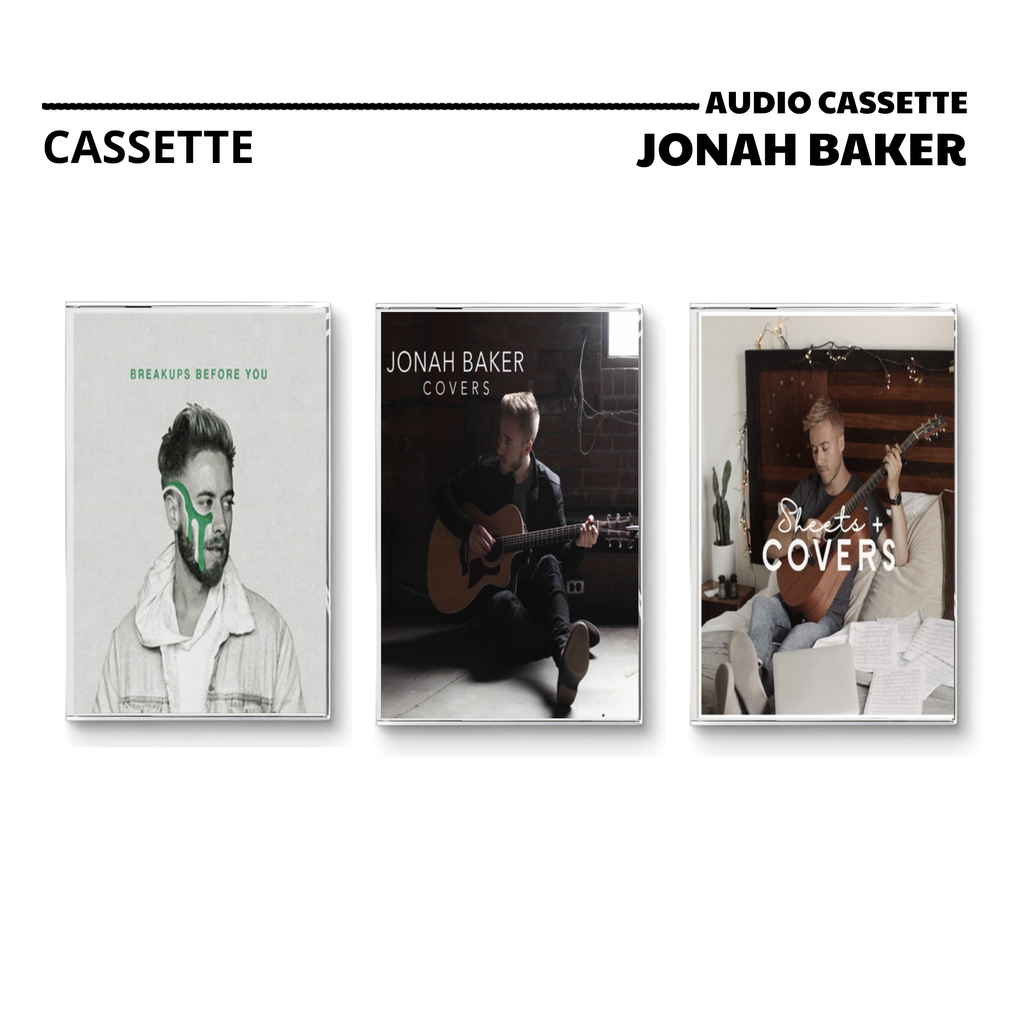 Jonah Baker Vintage Cassette | Breakups Before You, Covers & Sheets + Covers