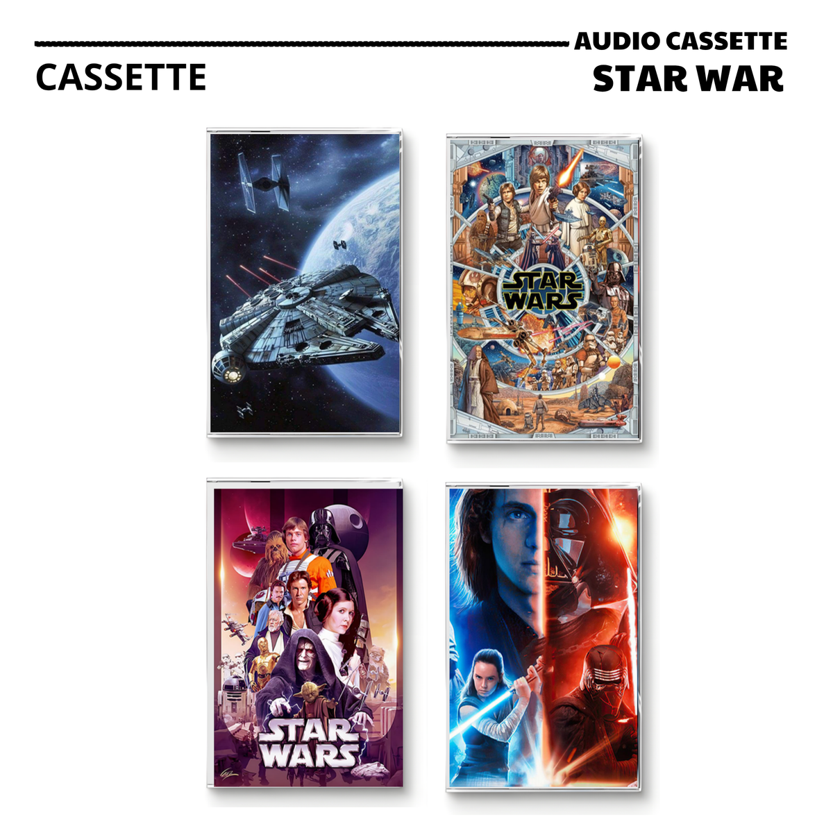Star Wars Original Remastered Soundtrack Vintage Cassette | Custom Tape