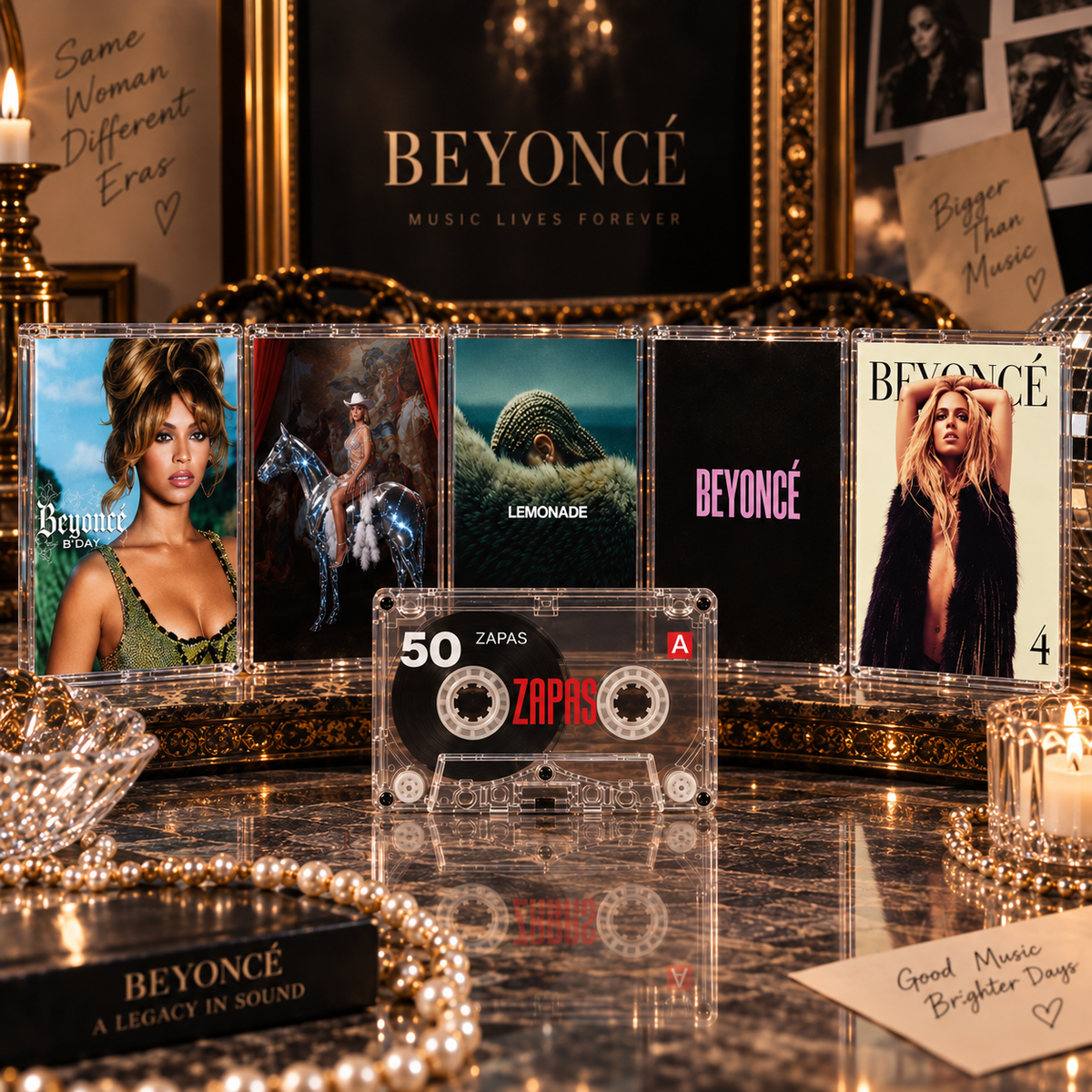 Beyonce Retro Cassettes Collection | Renaissance & Iconic R&B Album Set