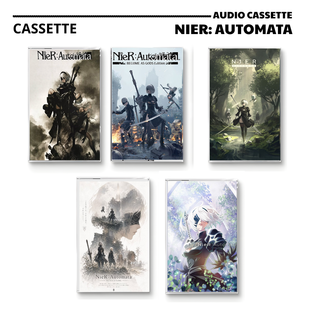 NieR Automata Complete Soundtrack Vintage Cassette | Custom Game Tape