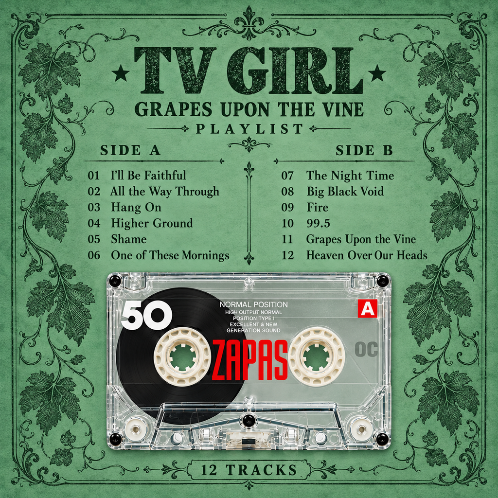 TV GIRL – FOUR-ALBUM HANDMADE CASSETTE COLLECTION