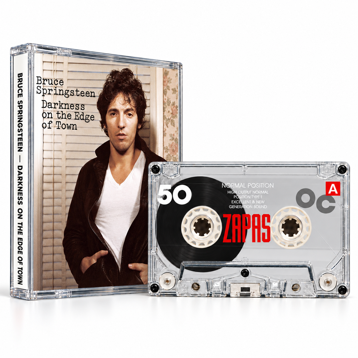 Bruce Springteen Retro Cassette Tape Collection