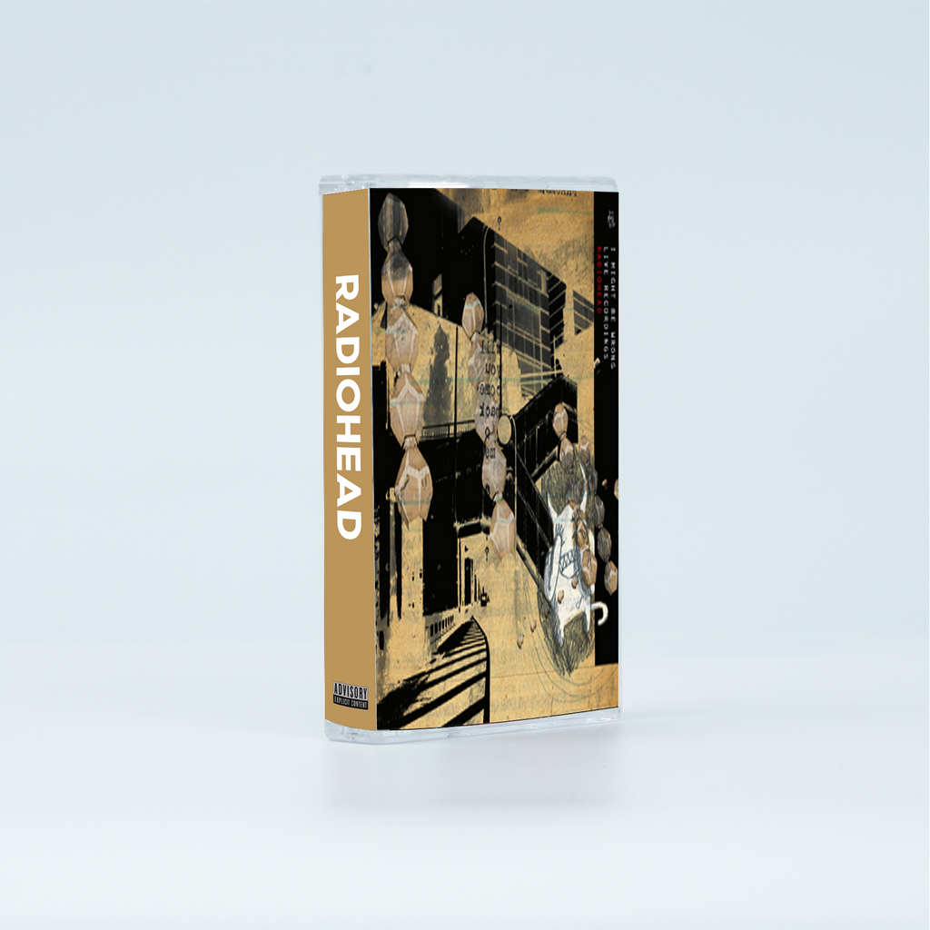 Radiohead Vintage Cassette | OK Computer, Kid A & In Rainbows