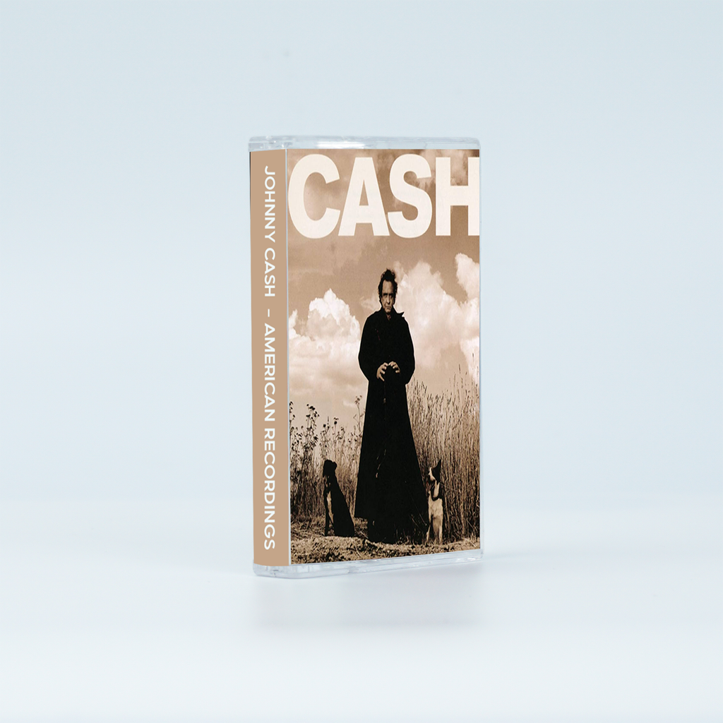 Johnny Cash Vintage Cassette | Hello, I'm Johnny Cash, All Aboard the Blue Train, American Recordings & American IV: The Man Comes Around