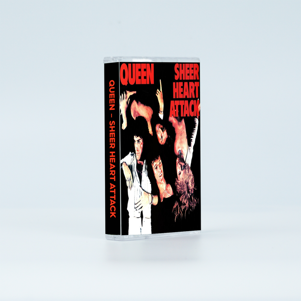 Queen Vintage Cassette | News of the World, Sheer Heart Attack & Made in Heaven