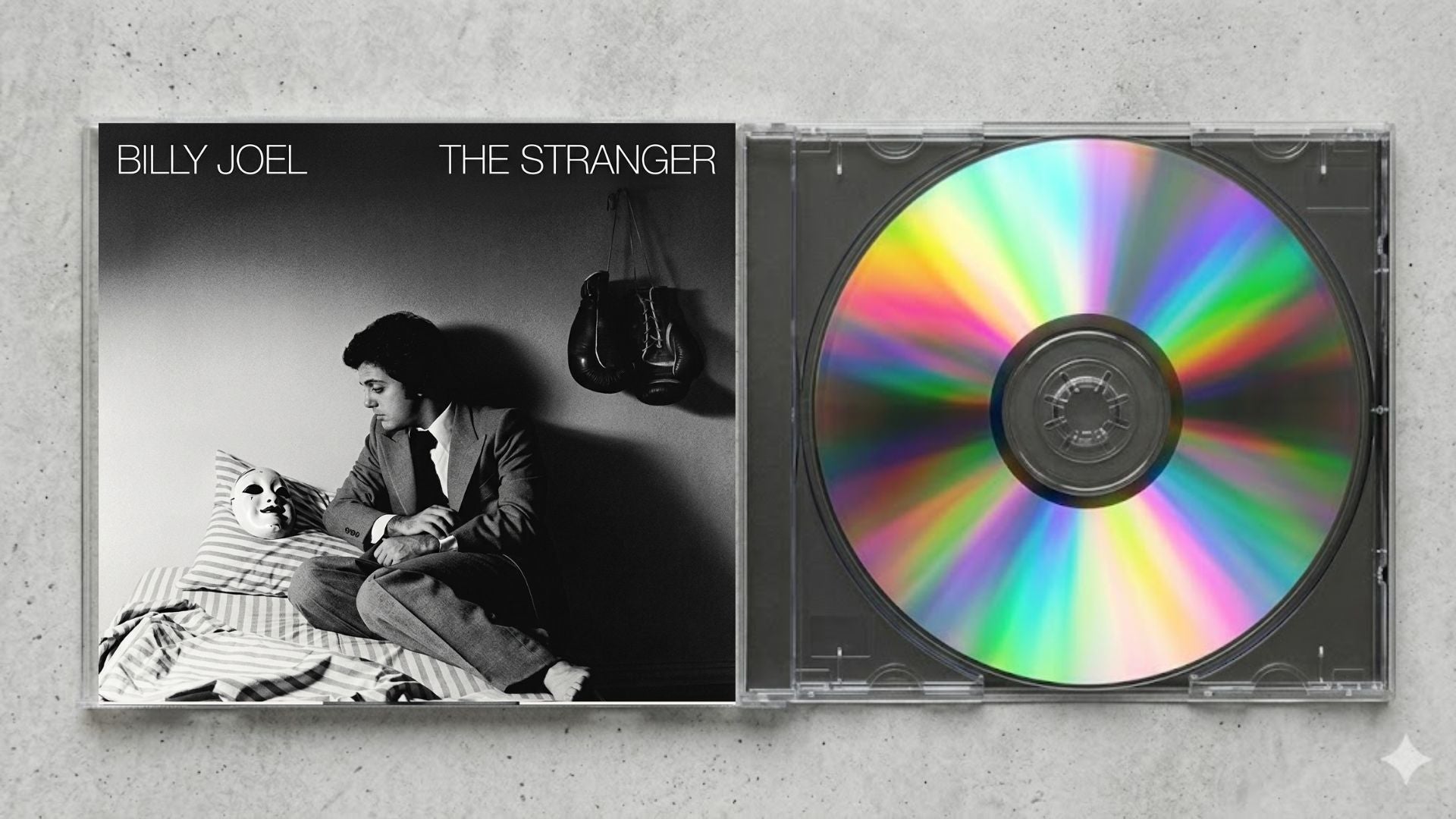 Billy Joel – The Stranger FanMade CD Edition | Classic Rock Pop Collector’s Edition | Exclusive Custom CD Release