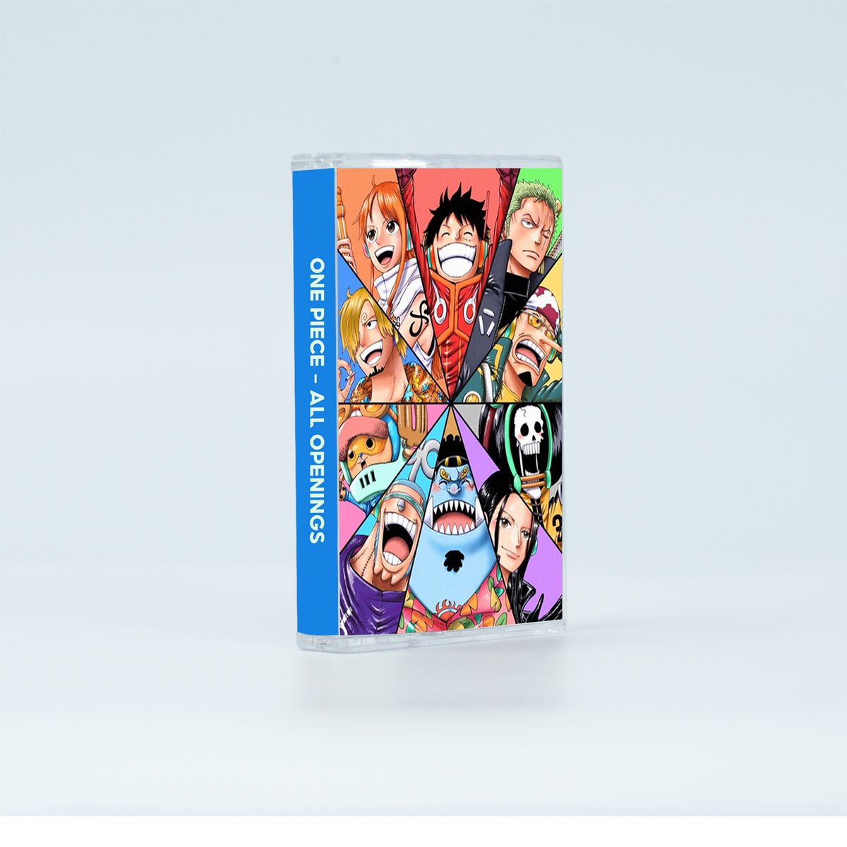 One Piece Vintage Cassette Collection | Custom Anime Tape OST & Film Red