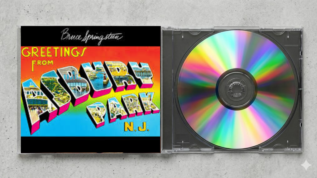 Bruce Springsteen – Greetings from Asbury Park, N.J. | Fan-Made CD Edition | Classic Rock Collector’s Release
