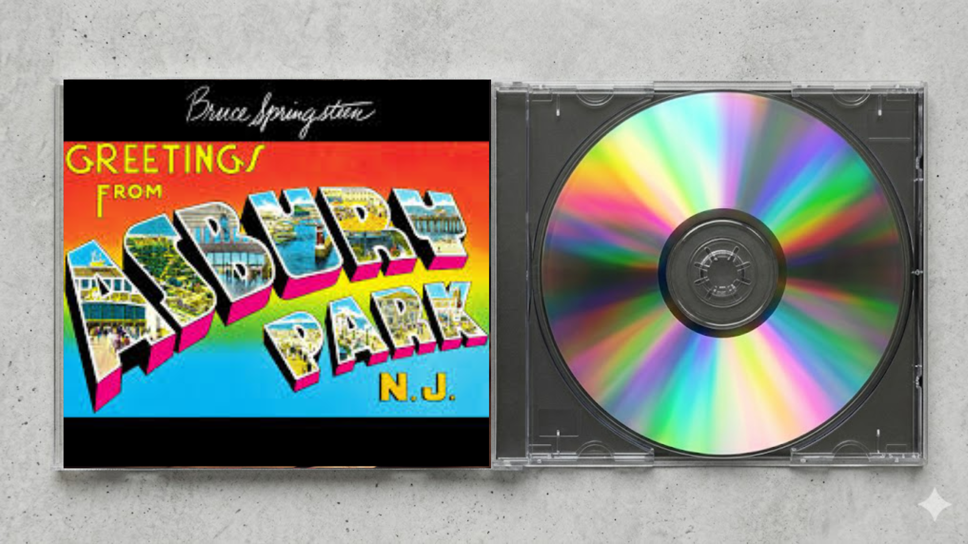 Bruce Springsteen – Greetings from Asbury Park, N.J. | Fan-Made CD Edition | Classic Rock Collector’s Release