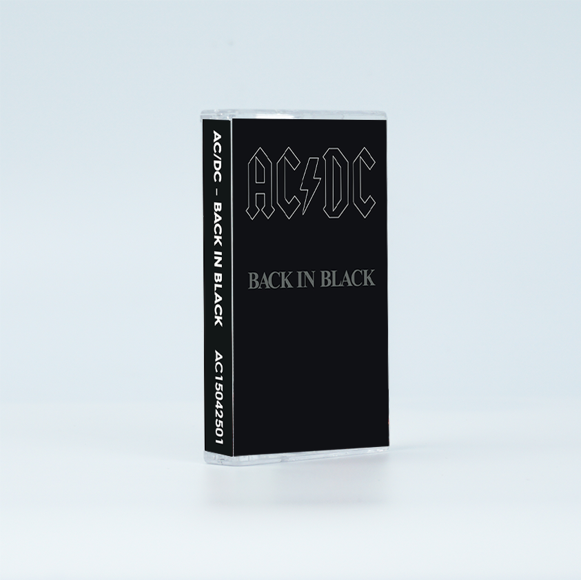AC/DC Hard Rock Vintage Cassettes | Ultimate Classic Album Set