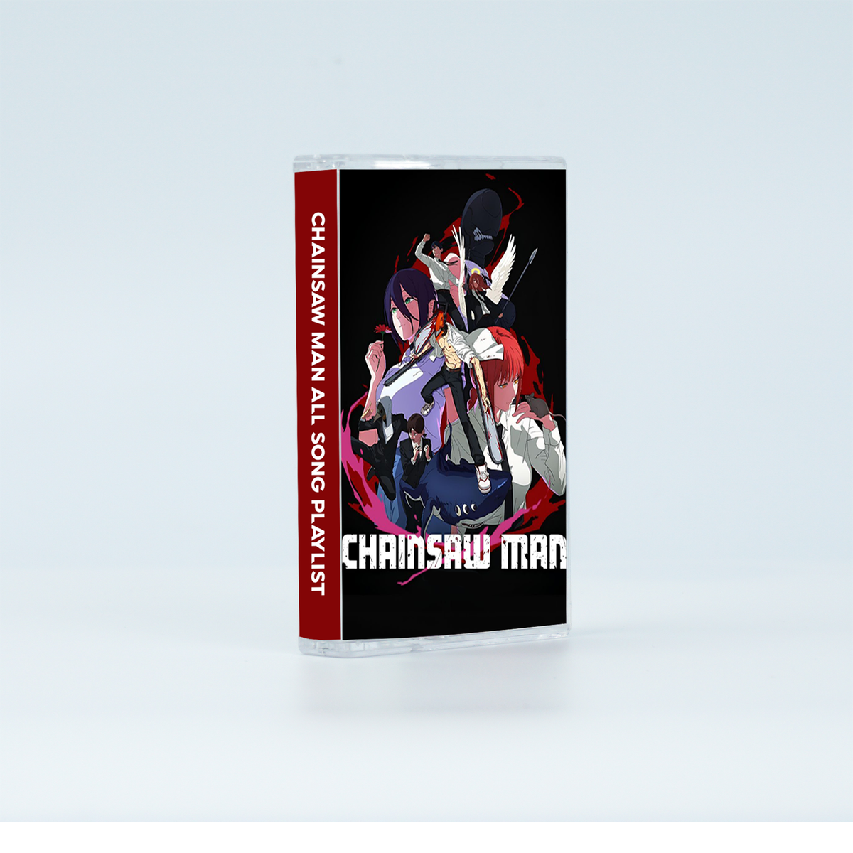 Chainsaw Man Anime Complete Soundtrack Vintage Cassette | Custom Tape