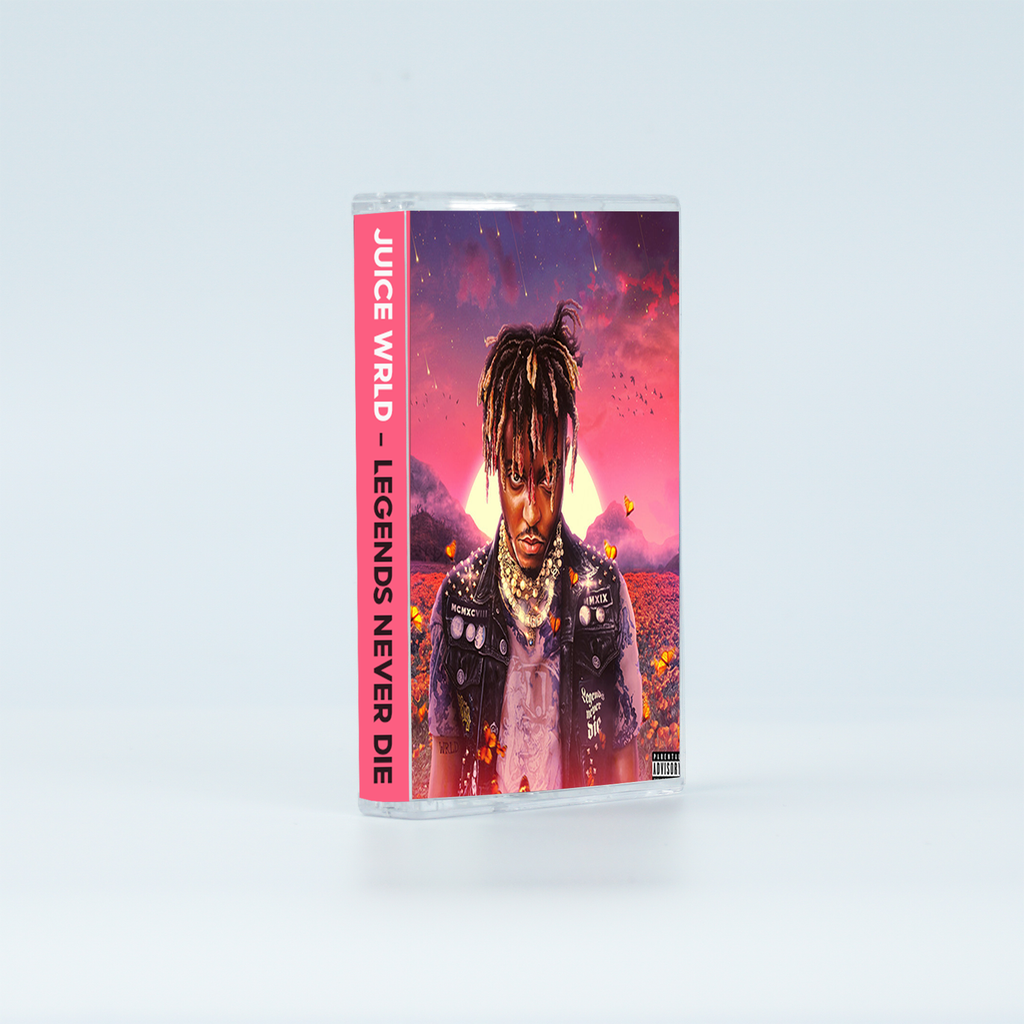Juice WRLD Vintage Cassette | Legends Never Die, The Party Never Ends, Death Race for Love, Fighting Demons, Wrld on Drugs & Goodbye & Good Riddance
