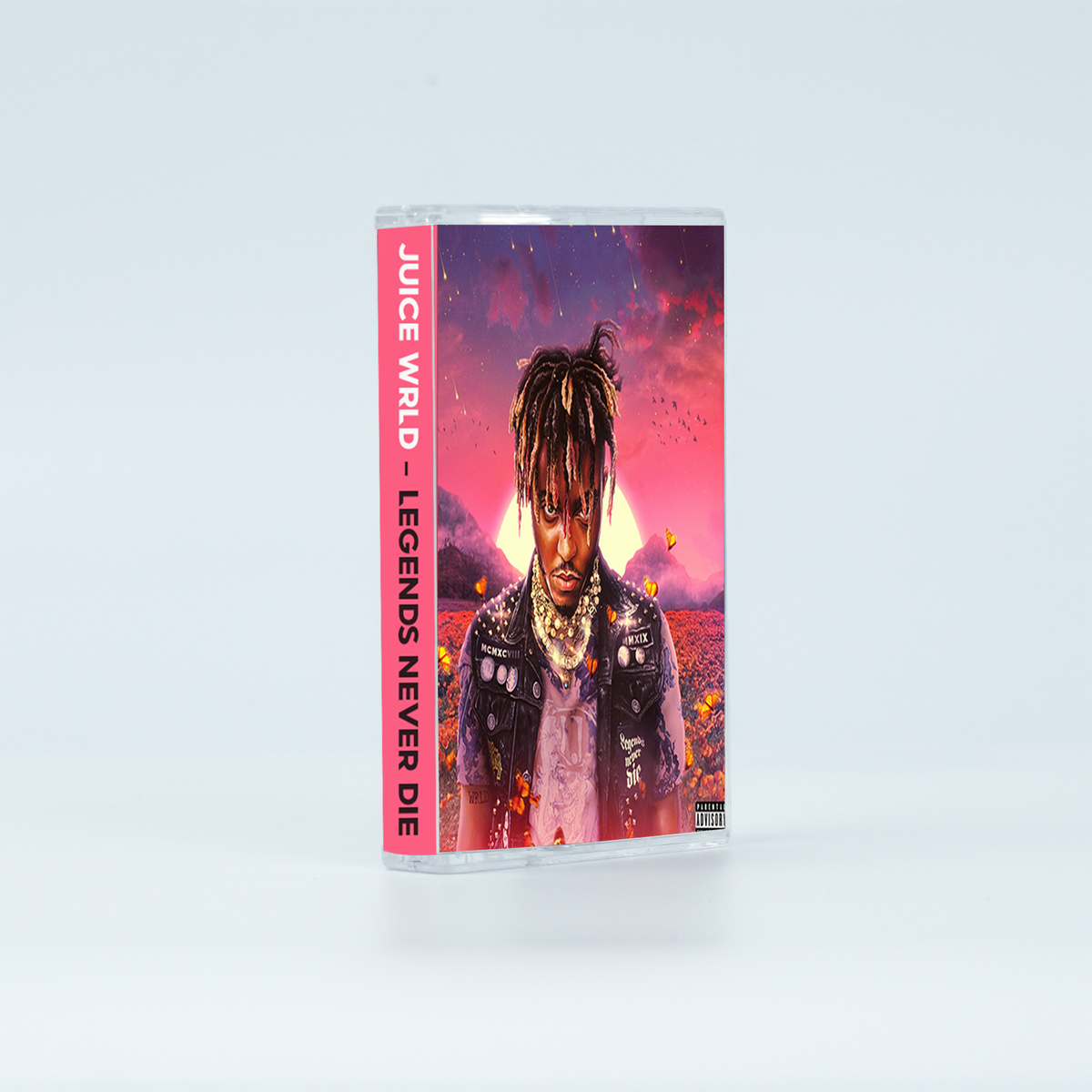 Juice WRLD Vintage Cassette | Legends Never Die, The Party Never Ends, Death Race for Love, Fighting Demons, Wrld on Drugs & Goodbye & Good Riddance