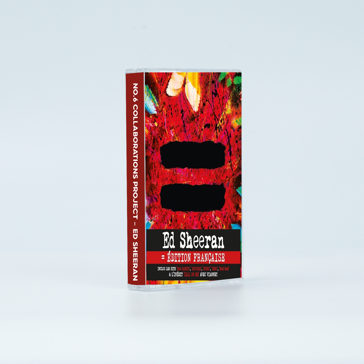 Ed Sheeran Vintage Cassette | Equals, Mathematics Tour, 5 EP & Live at Wembley