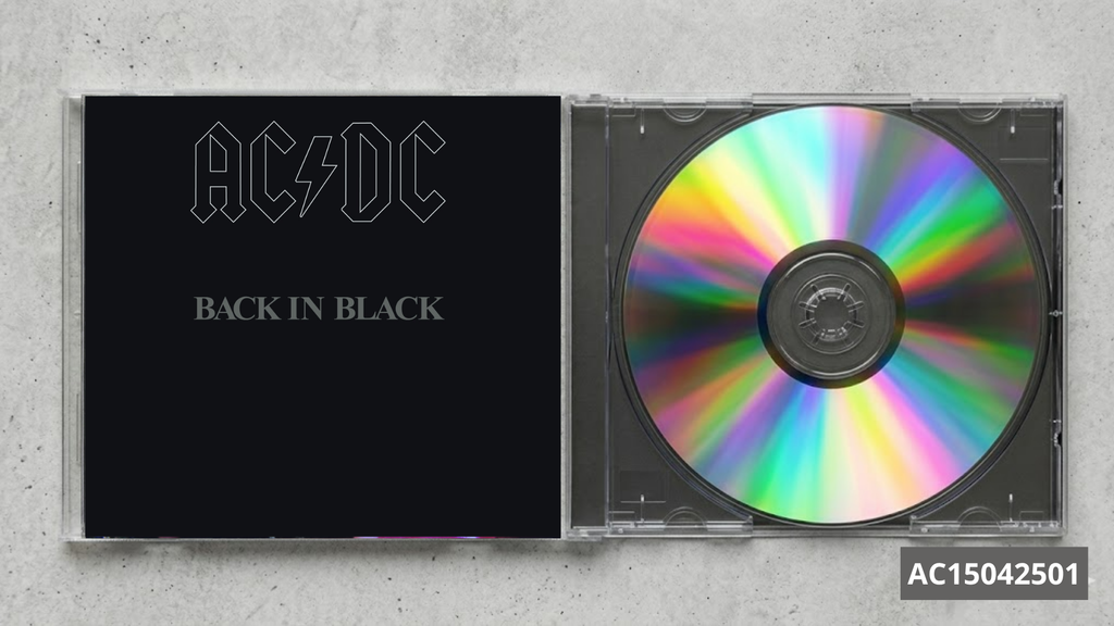 AC/DC – Back in Black | FanMade CD Edition | Classic Rock Collectible