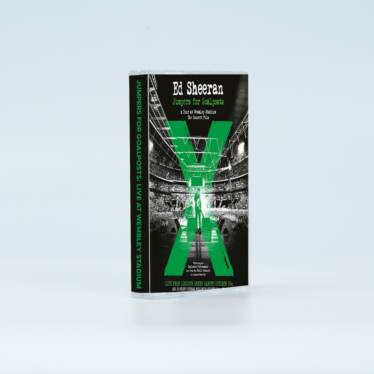 Ed Sheeran Vintage Cassette | Equals, Mathematics Tour, 5 EP & Live at Wembley