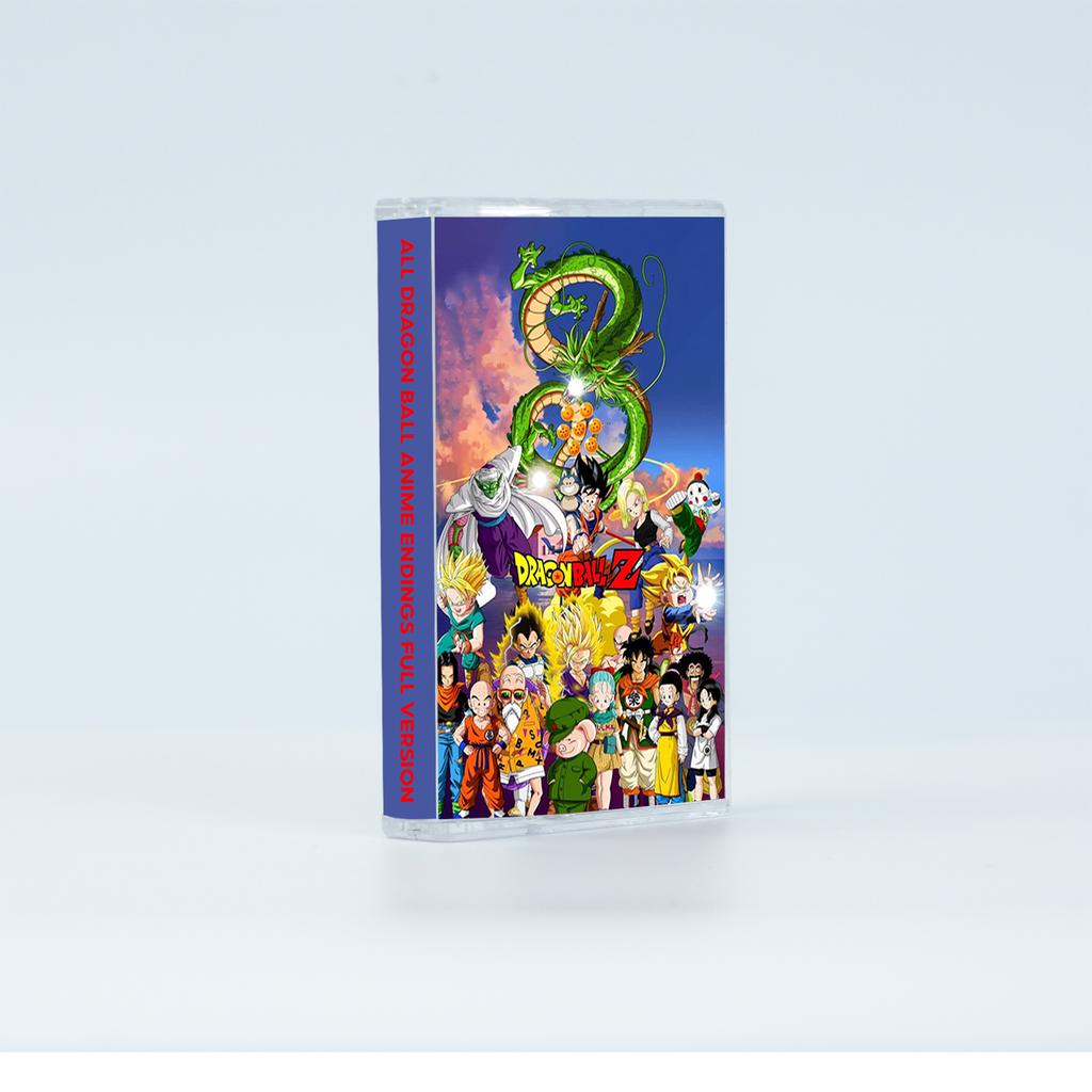 Dragon Ball Anime Openings & Endings Vintage Cassette Collection | Custom Tape