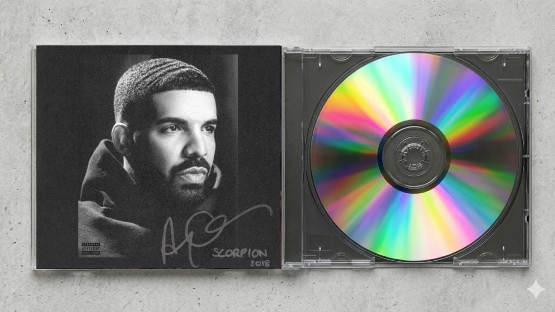 Drake – Scorpion Fan-Made CD Edition | Double Album Hip-Hop Collector’s CD | Custom Album Release