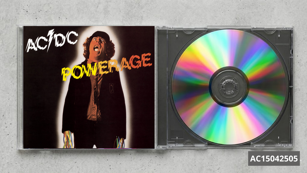 AC/DC – Powerage | Fan-Made CD Edition | Classic Rock Collectible