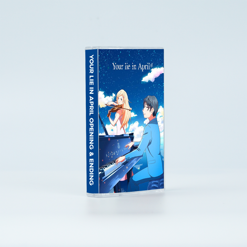 Your Lie in April Complete Soundtrack Vintage Cassette | Custom Anime Tape