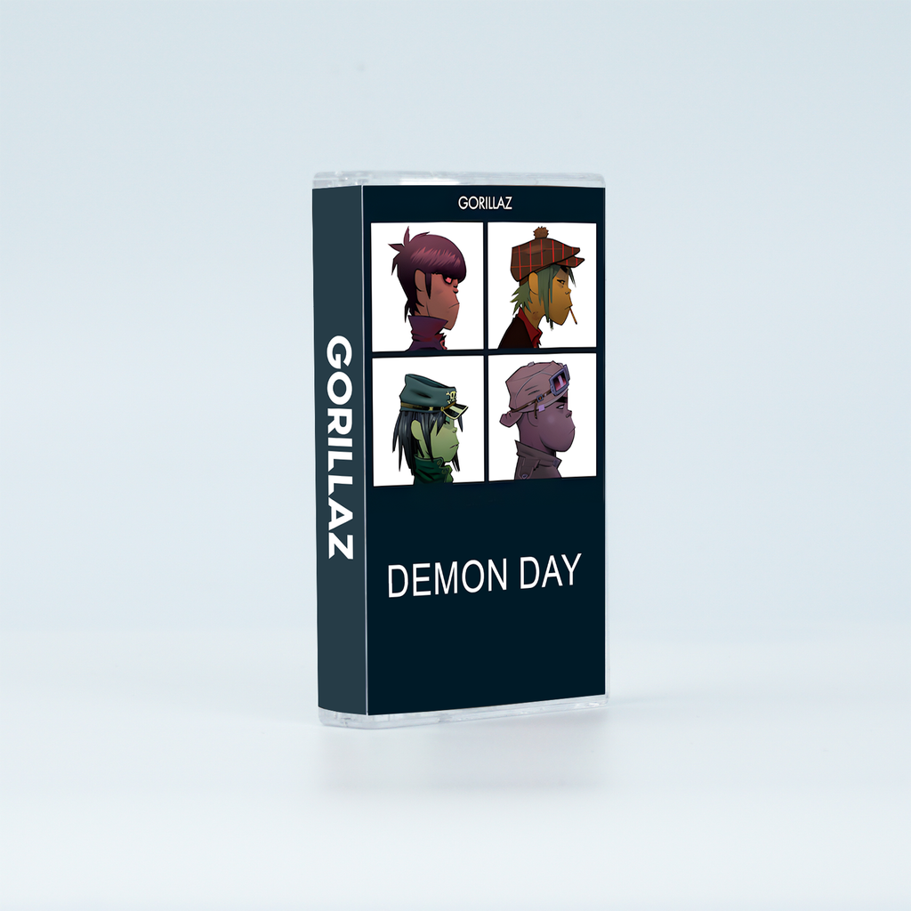 Gorillaz Vintage Cassette | Demon Days, Plastic Beach & Cracker Island Collection