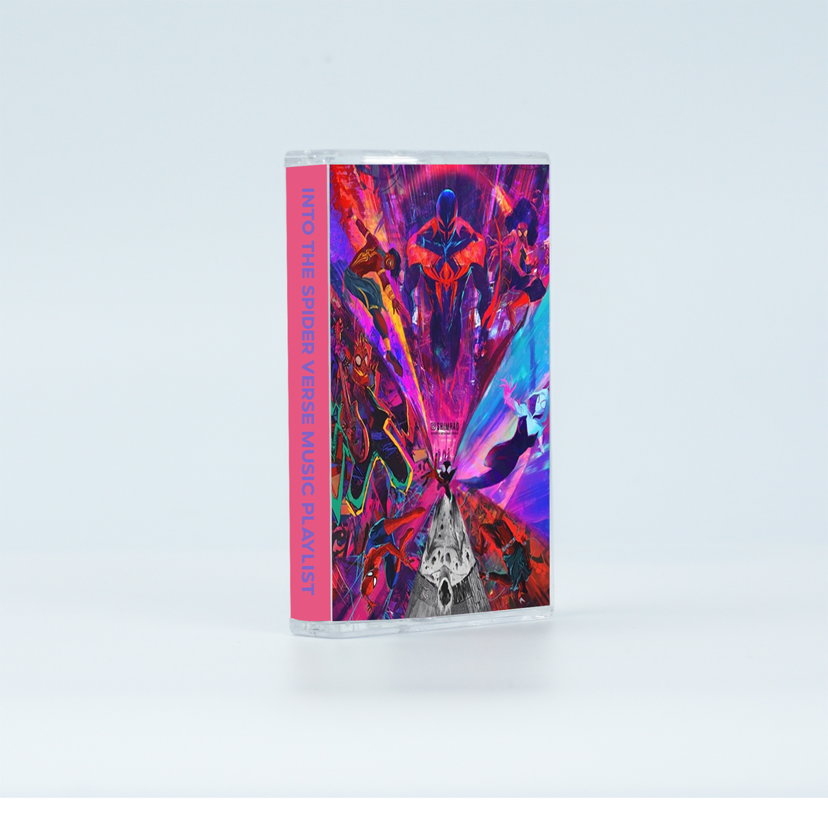 Spider-Man Spider-Verse Soundtrack Vintage Cassette | Custom Tape
