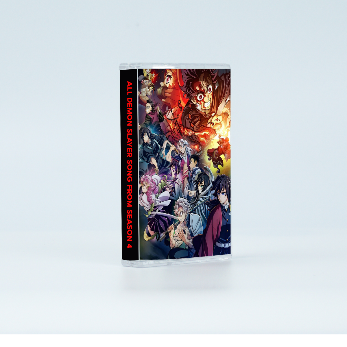 Demon Slayer: Kimetsu no Yaiba Vintage Cassette Collection | Custom Anime Tape