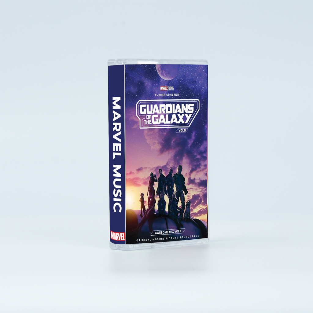 Guardians of the Galaxy Vintage Cassette Tapes | Marvel Awesome Mix Soundtrack Set