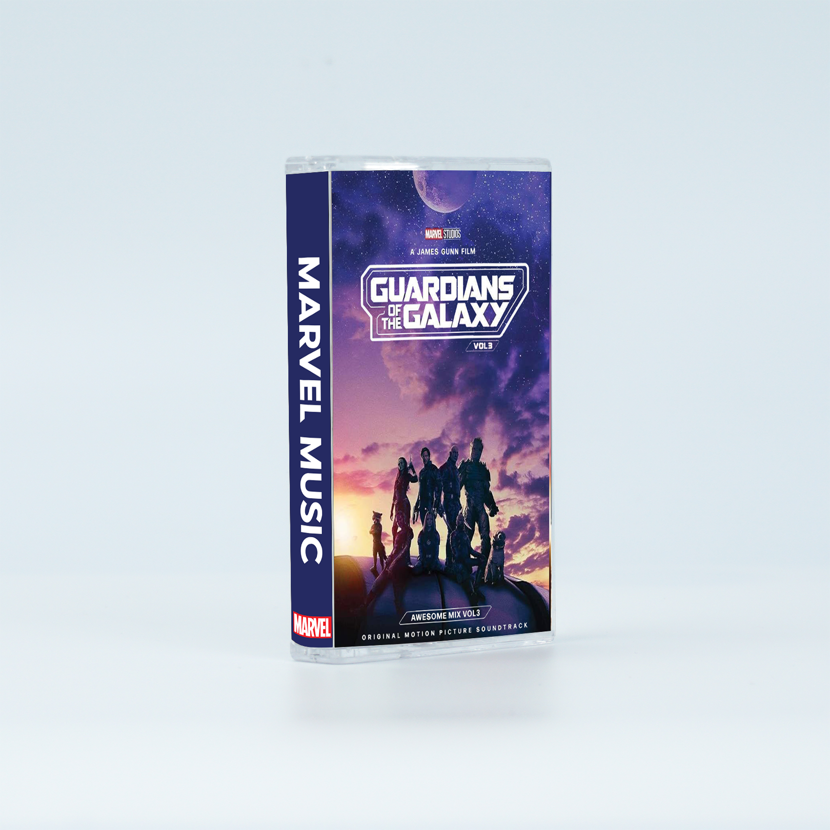 Guardians of the Galaxy Vintage Cassette Tapes | Marvel Awesome Mix Soundtrack Set