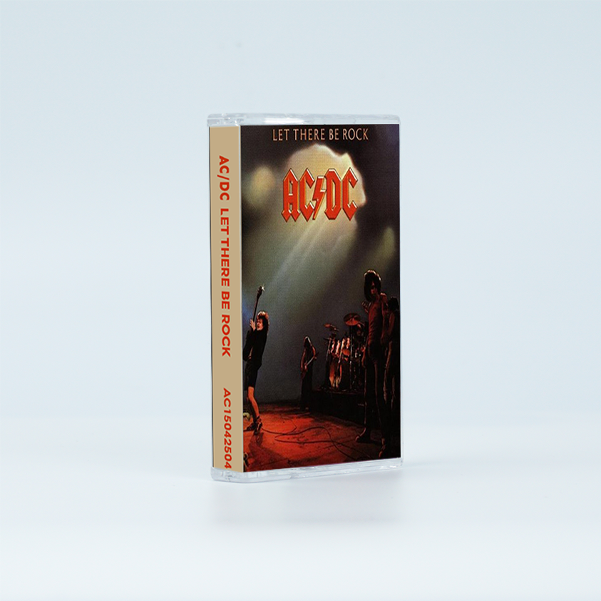 AC/DC Hard Rock Vintage Cassettes | Ultimate Classic Album Set