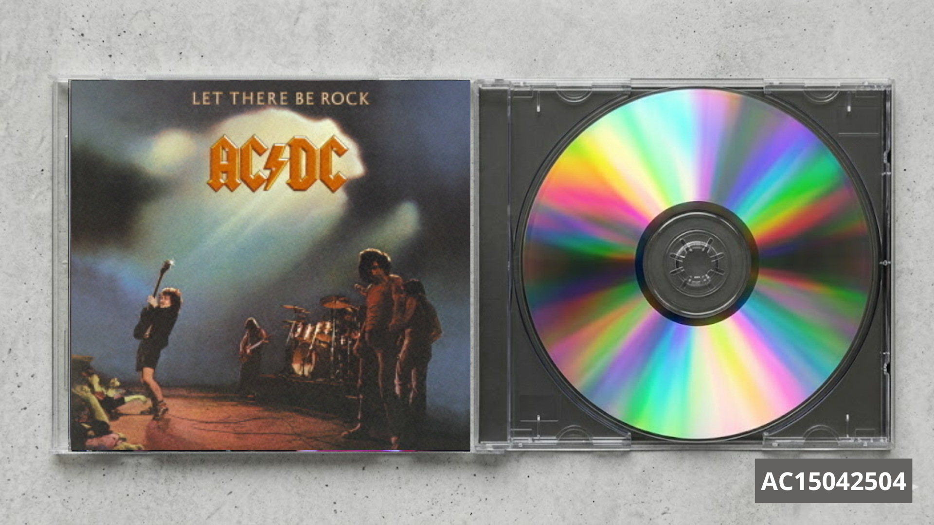 AC/DC – Let There Be Rock | Fan-Made CD Edition | Classic Rock Collectible