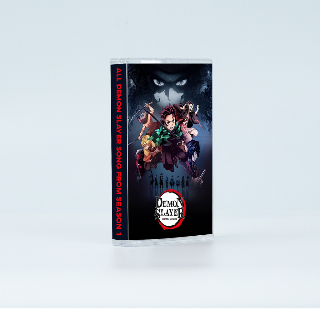 Demon Slayer: Kimetsu no Yaiba Vintage Cassette Collection | Custom Anime Tape