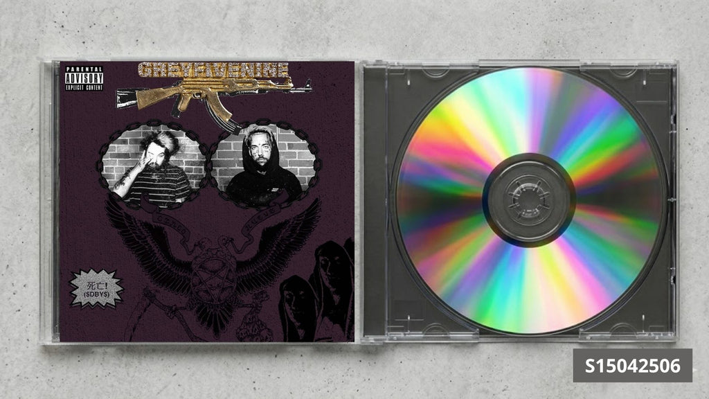 $uicideboy$ – Stop Staring at the Shadows CD FanMade | Underground Rap Collector’s Edition | Custom CD Album