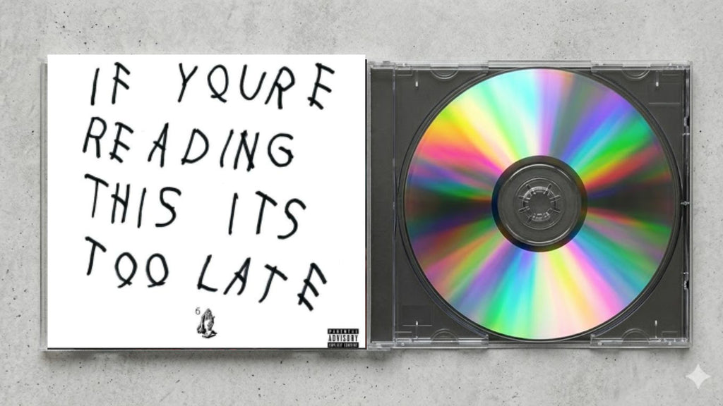 Drake – If You’re Reading This It’s Too Late Fan-Made CD Edition | Mixtape Collector’s Hip-Hop CD | Custom Album Release