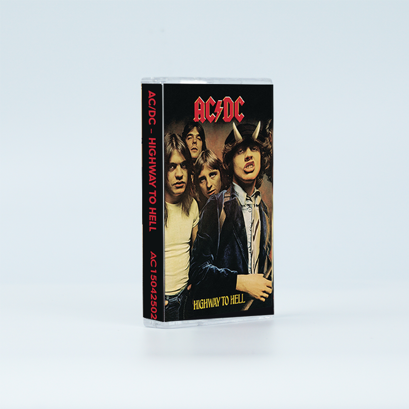 AC/DC Hard Rock Vintage Cassettes | Ultimate Classic Album Set