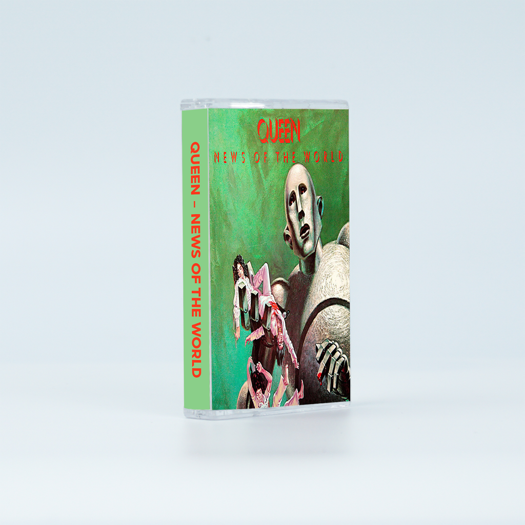 Queen Vintage Cassette | News of the World, Sheer Heart Attack & Made in Heaven