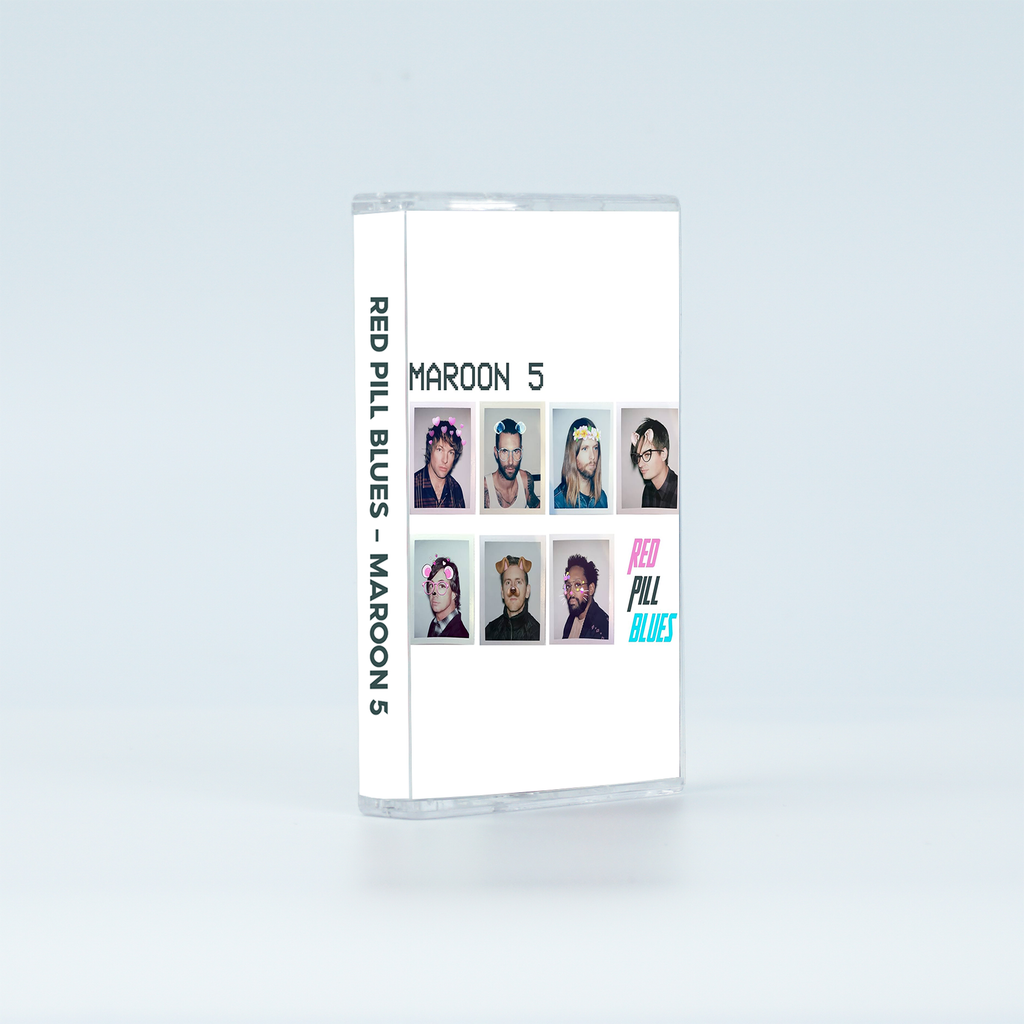 Maroon 5 Vintage Cassette | V, Red Pill Blues, Jordi & Love Is Like