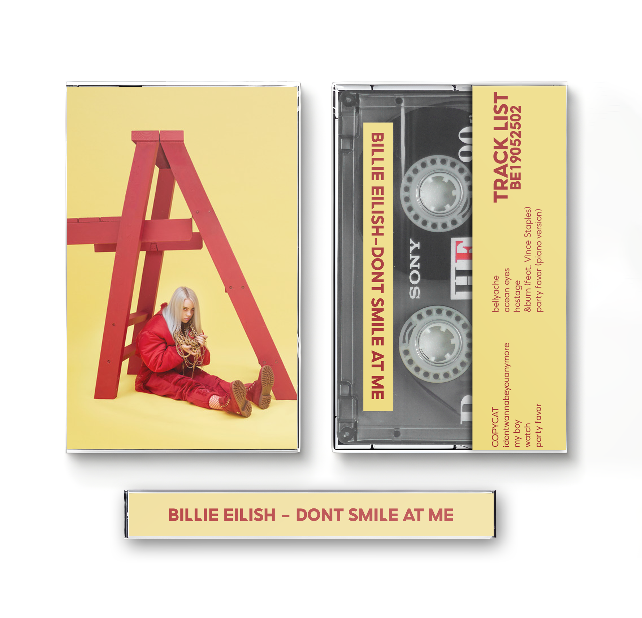Billie Eilish Complete Cassette Collection – 4 Classic Albums