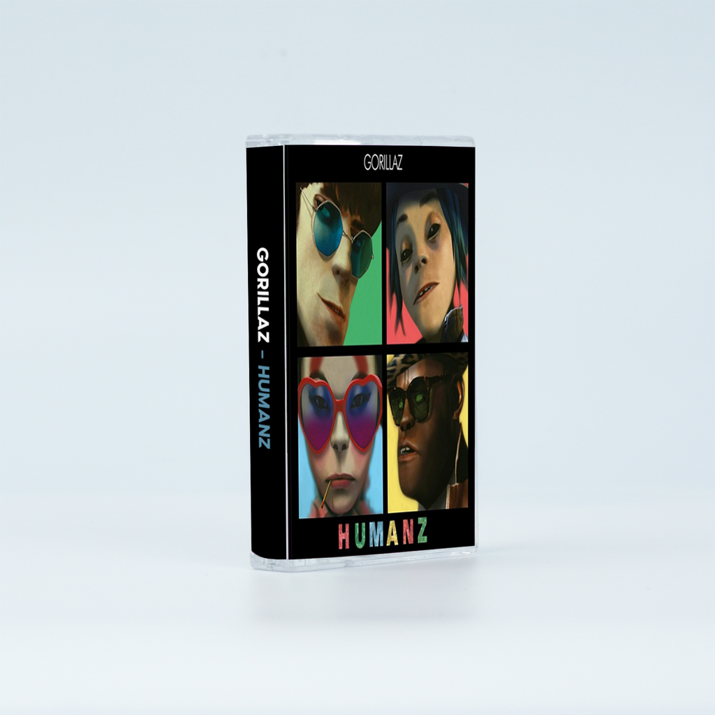 Gorillaz Vintage Cassette | Demon Days, Plastic Beach & Cracker Island Collection