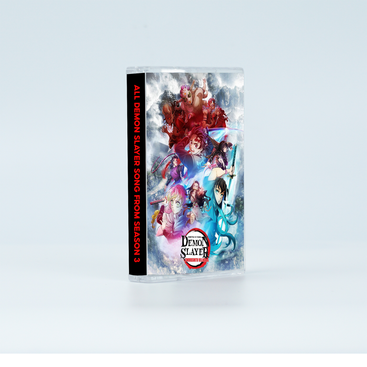 Demon Slayer: Kimetsu no Yaiba Vintage Cassette Collection | Custom Anime Tape