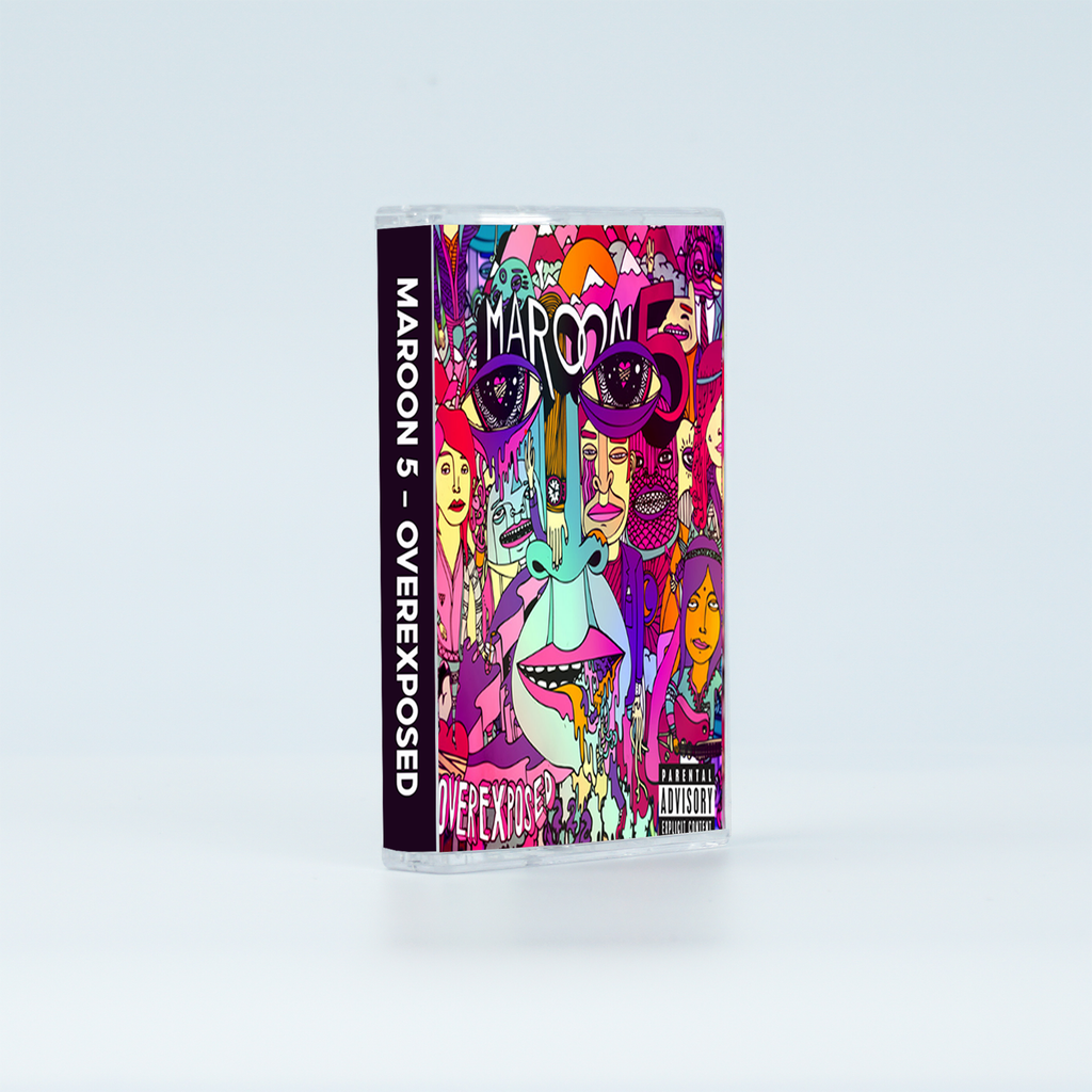 Maroon 5 Vintage Cassette | Songs About Jane, It Won't Be Soon Before Long, Hands All Over & Overexposed
