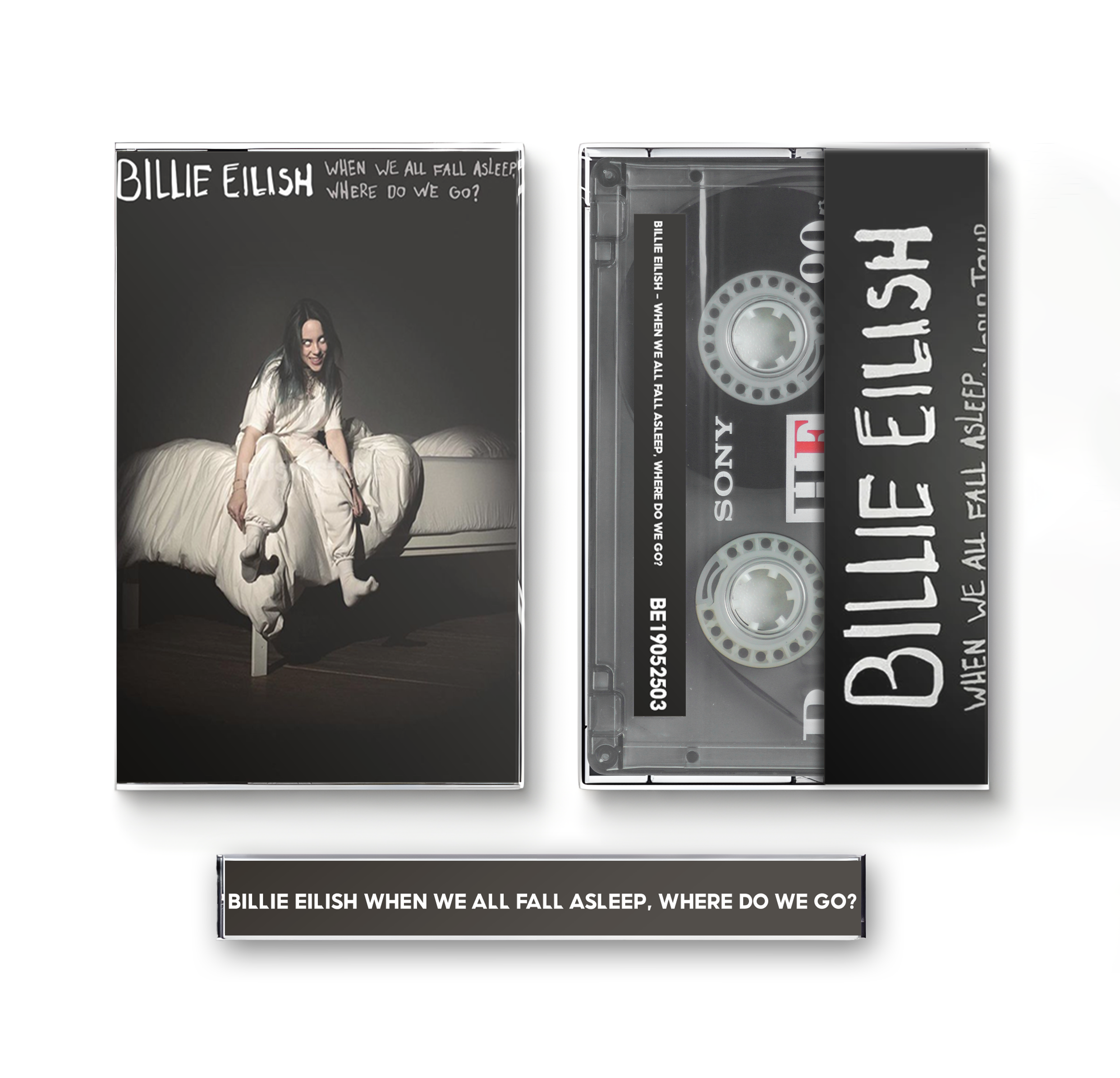 Billie Eilish Complete Cassette Collection – 4 Classic Albums