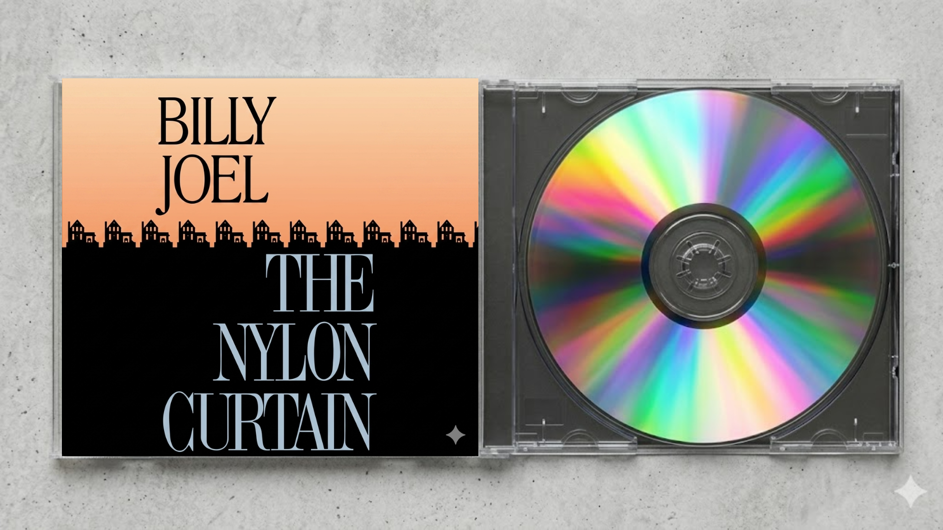 Billy Joel – The Nylon Curtain | Fan-Made CD Edition | Art Rock & Concept Album Classic