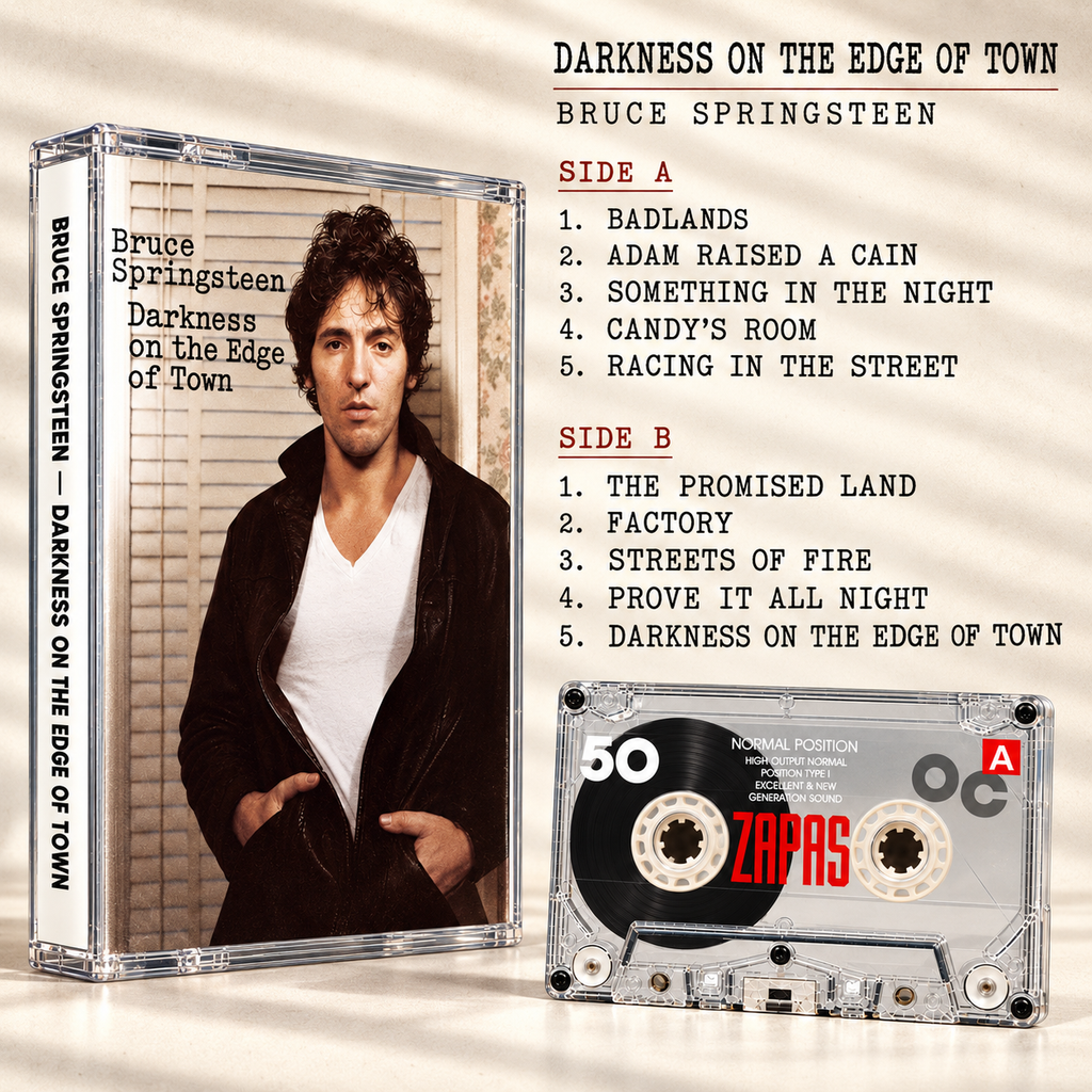 Bruce Springteen Retro Cassette Tape Collection