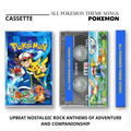 Pokemon Theme Songs Complete Collection Vintage Cassette | Custom Anime Tape