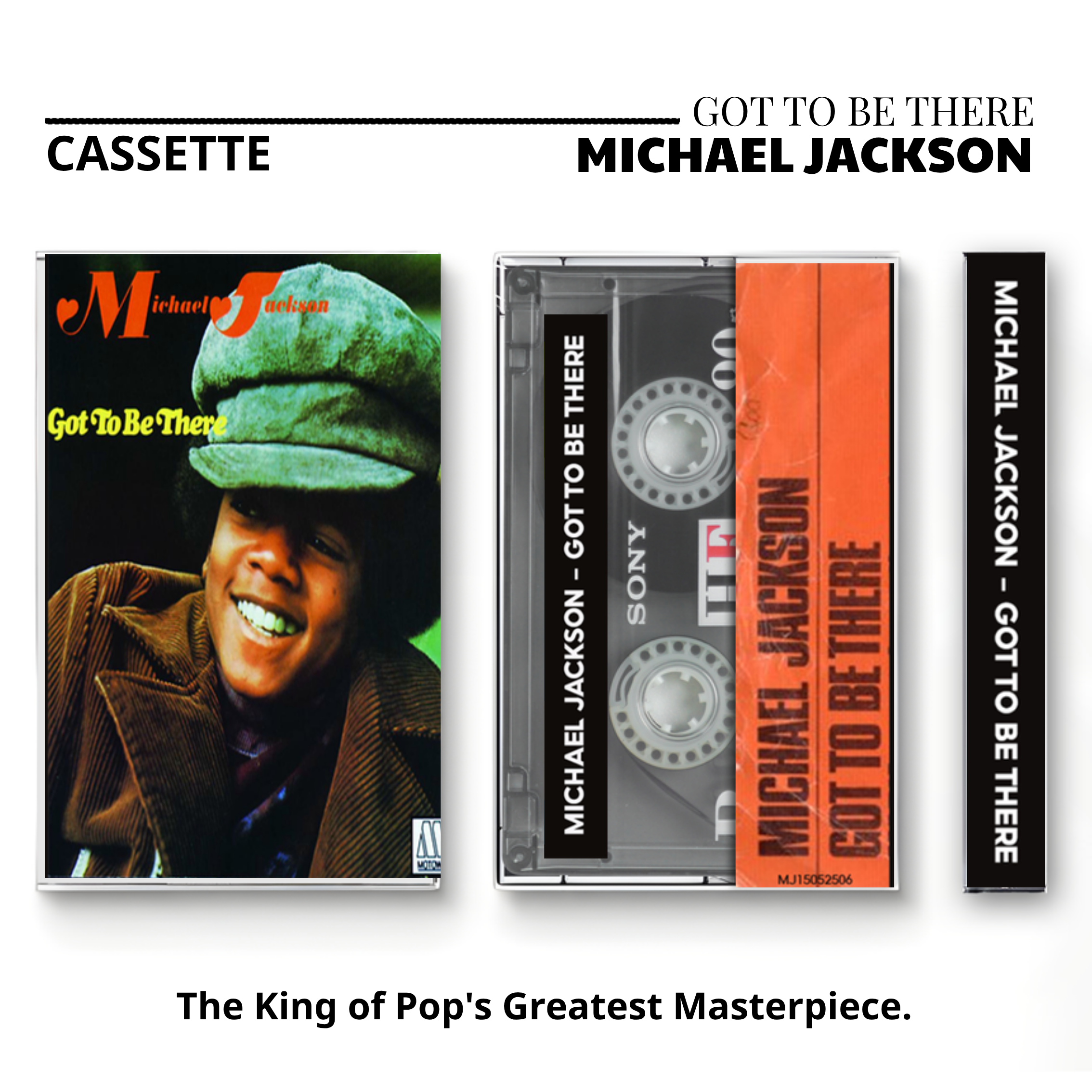 Michael Jackson Retro Cassette Set - Soul & Pop Tribute Edition