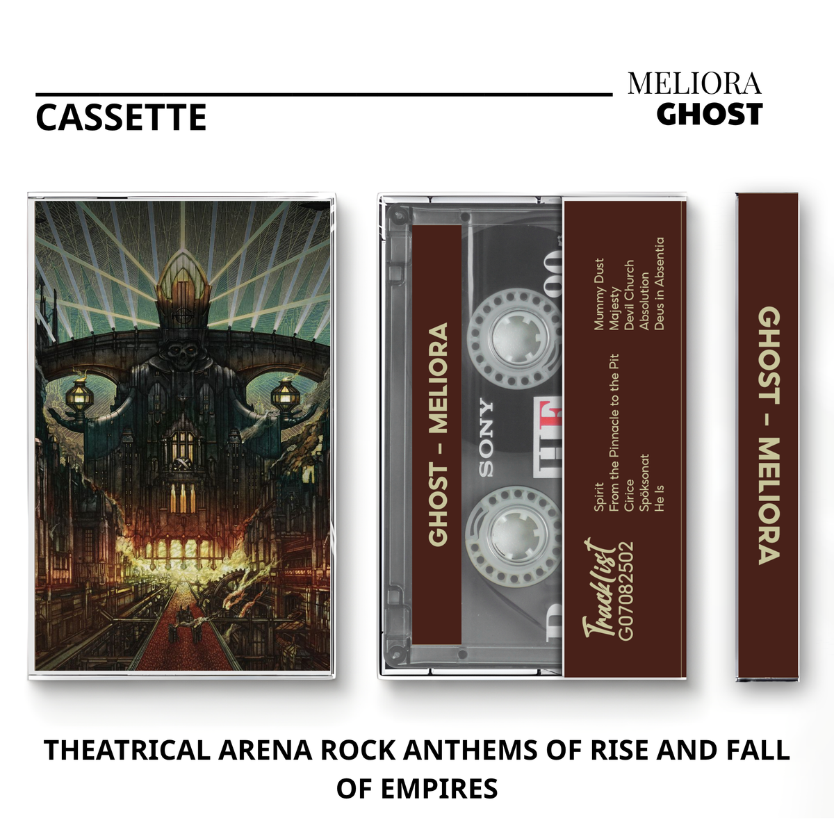 Ghost Vintage Cassette | Impera, Meliora & Infestissumam
